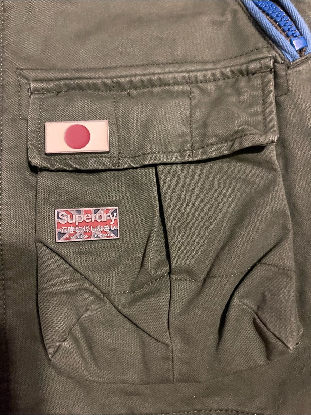 Superdry Men's Tactical Field Jacket - Olive Green NWT | Size Medium - Picture 4 of 14